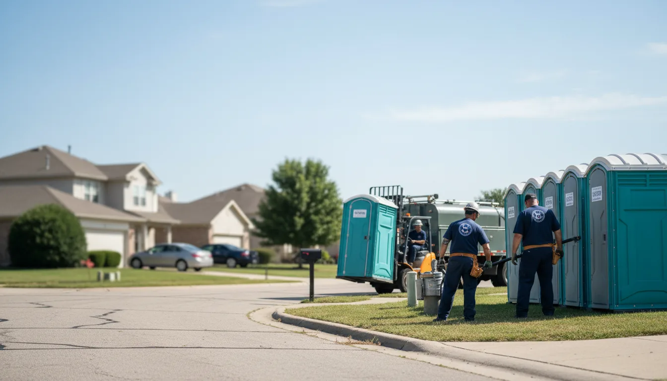Porta Potty Rental in Maysville, OK near me